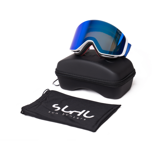 LIGHTSPEED SNOW GOGGLES / WHITE / BALI DIRT BIKE LIMITED EDITION