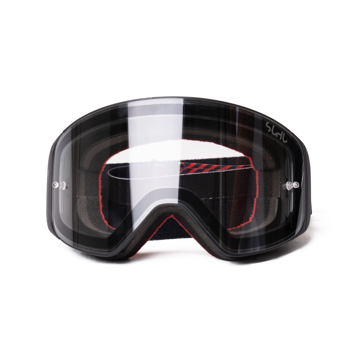 LIGHTSPEED MX GOGGLES / BLACK / RED