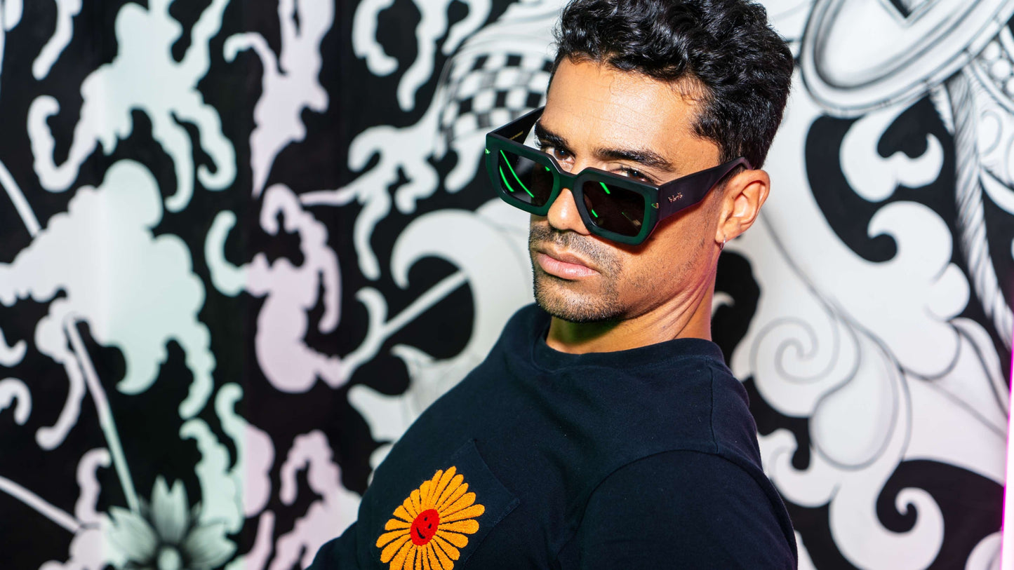 MR. BEN Matte Black / Smoke Polarized
