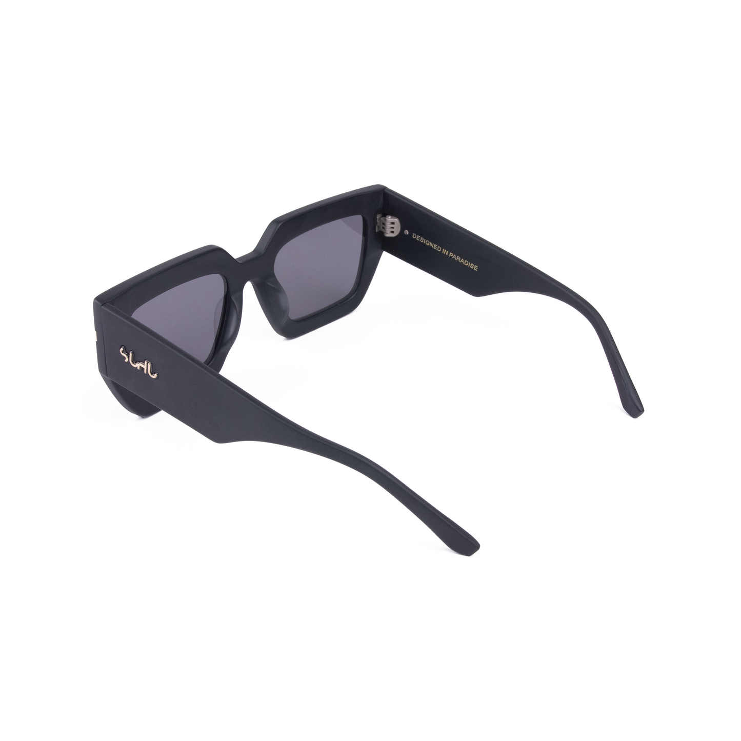 MR. BEN Matte Black / Smoke Polarized